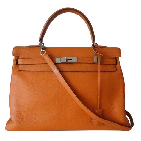 sac hermes kelly orange|kelly hermes sacs vintage.